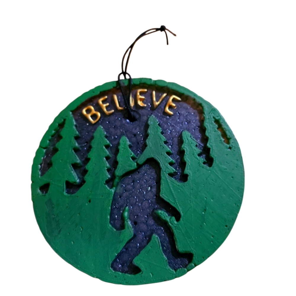 Big Foot/Believe Car Freshner FRESHIE